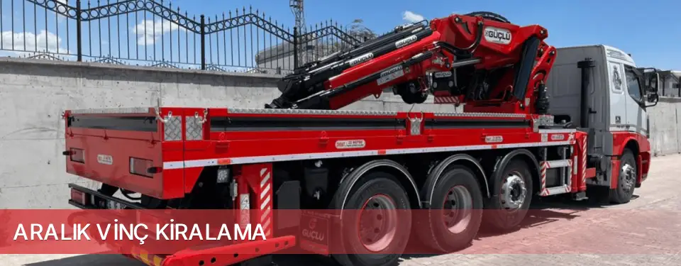 Aralık İlçemi Vinç Kiralama